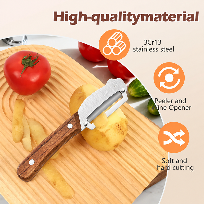 Multi-Functional Vegetable Peeler for Kitchen