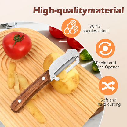 Multi-Functional Vegetable Peeler for Kitchen