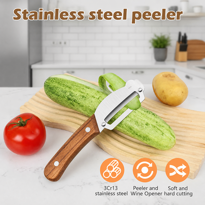 Multi-Functional Vegetable Peeler for Kitchen
